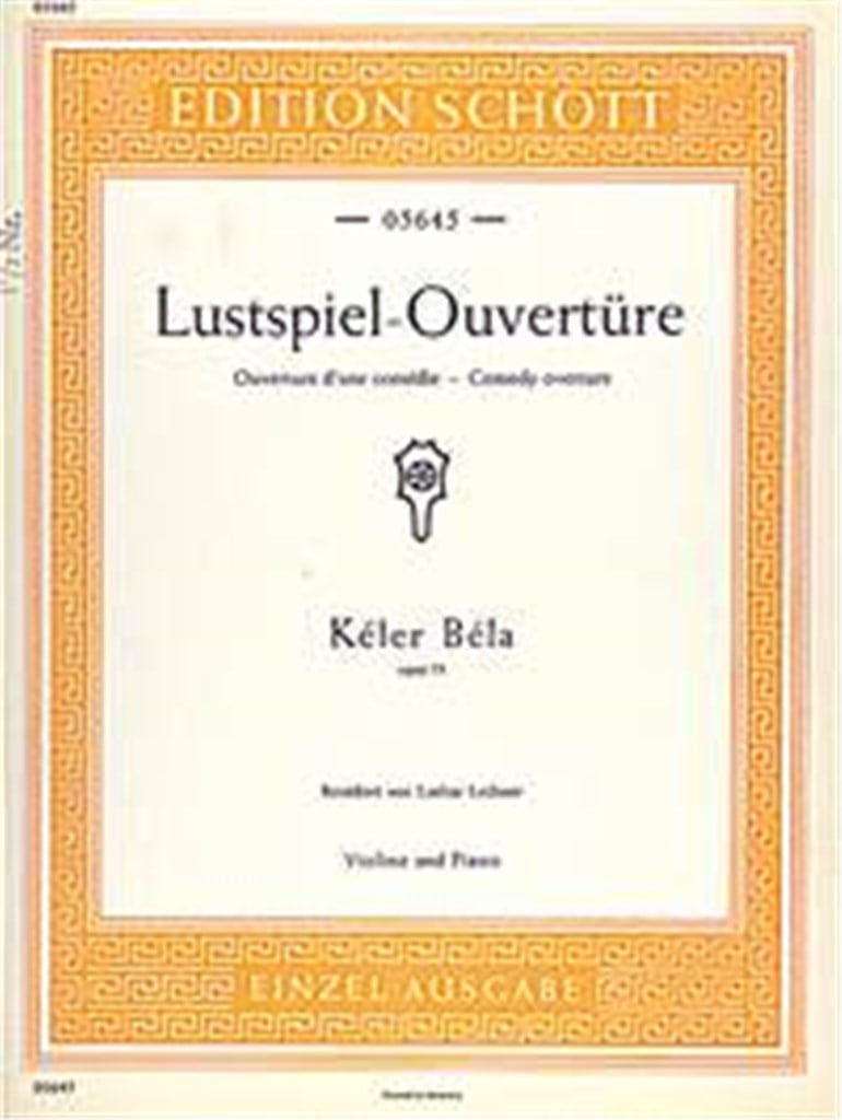 Lustspiel-Ouvertüre op. 73